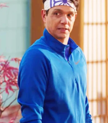 Cobra Kai S04 Daniel LaRusso Blue Jacket