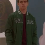 Cobra Kai S04 Robby Keene Green Bomber Jacket