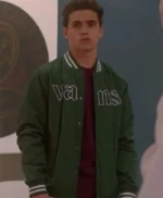 Cobra Kai S04 Robby Keene Green Bomber Jacket