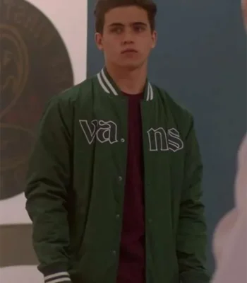 Cobra Kai S04 Robby Keene Green Bomber Jacket