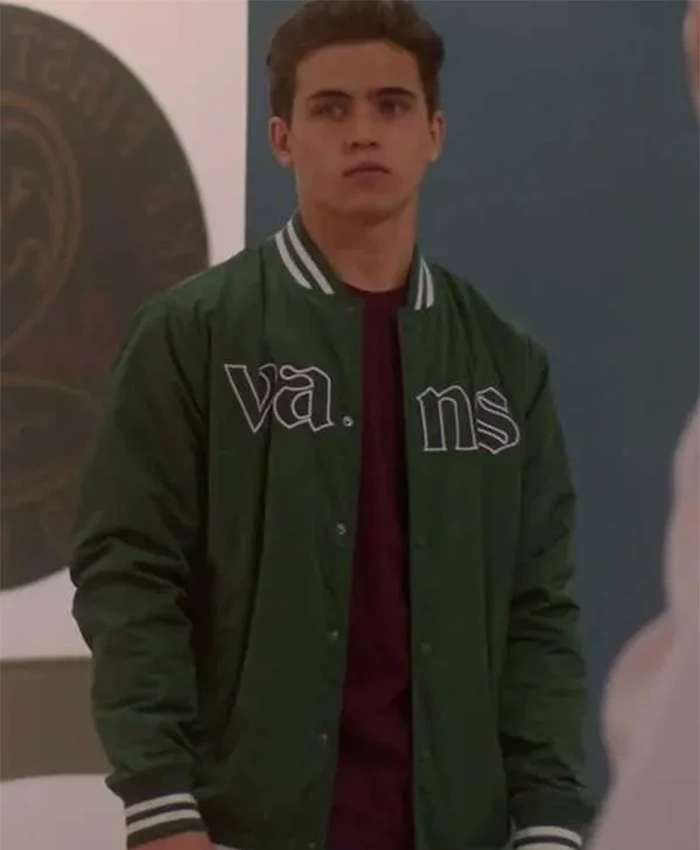 Cobra Kai S04 Robby Keene Green Bomber Jacket Cobra Kai S04 Robby Keene Green Bomber Jacket