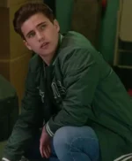 Cobra Kai S04 Robby Keene Green Bomber Jacket