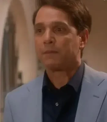 Cobra Kai S05 Ralph Macchio Gray Blazer