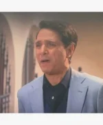 Cobra Kai S05 Ralph Macchio Gray Blazer