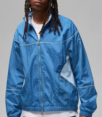 Cobra Kai S06 Anthony LaRusso Blue Jacket