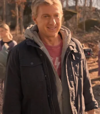 Cobra Kai Season 06 Johnny Lawrence Black Jacket
