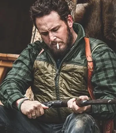 Cole Hauser Yellowstone Rip Wheeler Green Parachute Vest