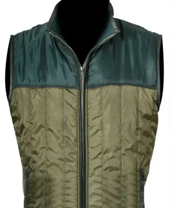 Cole Hauser Yellowstone Rip Wheeler Green Parachute Vest