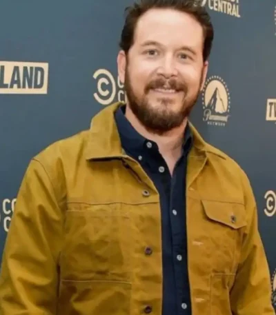 Cole Hauser Yellowstone Rip Wheeler Yellow Premiere Jacket