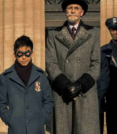 The Umbrella Academy Reginald Hargreeves S02 Grey Coat