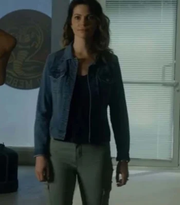 Courtney Henggeler Cobra Kai Amanda LaRusso Denim Jacket