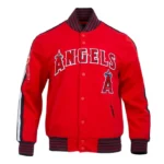 Current Logo LA Angels Game Day Red Jacket