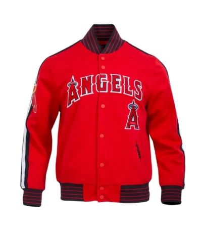 Current Logo LA Angels Game Day Red Jacket