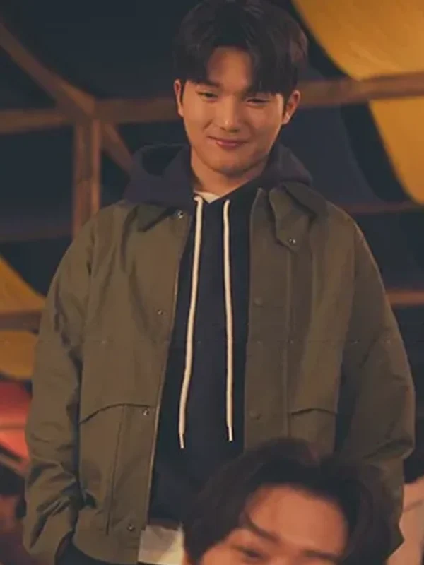 Dae XO Kitty S02 Green Cotton Jacket