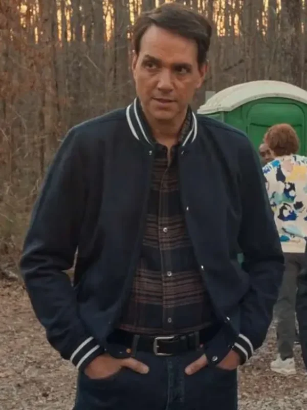 Daniel LaRusso Cobra Kai S06 Blue Bomber Jacket