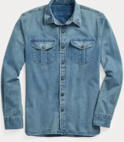Daniel Romalotti The Young And The Restless Denim Shirt