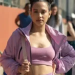 Daniela Through My Window Purple Cropped Jacket