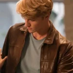 Danny Griffin Fate The Winx Saga Sky Brown Zip Up Jacket