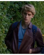 Danny Griffin Fate The Winx Saga Sky Brown Zip Up Jacket