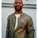 Dante Hall Dante Hall Kansas City Military Bomber Jacket