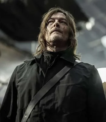 Daryl Dixon The Walking Dead Black Coat