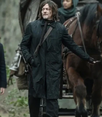 Daryl Dixon The Walking Dead Black Coat