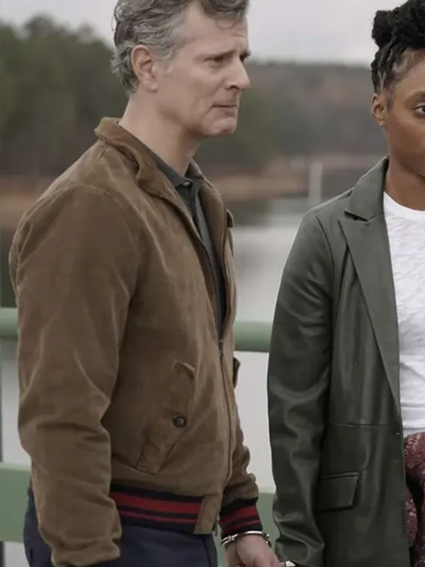 David Merrick Will Trent S01 Brown Jacket