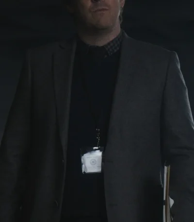 David Sullivan The Wilds Black Blazer