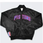 Detroit Pistons 80’s Black Jacket