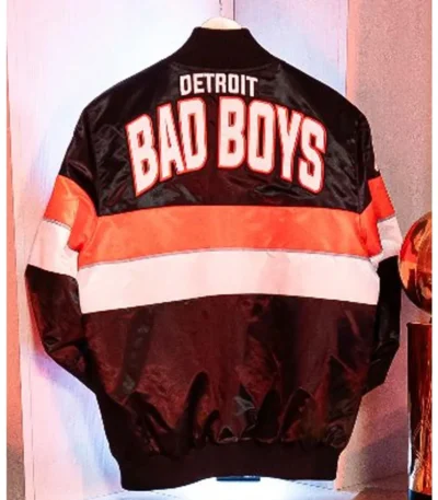 Detroit Pistons Bad Boys City Edition Jacket