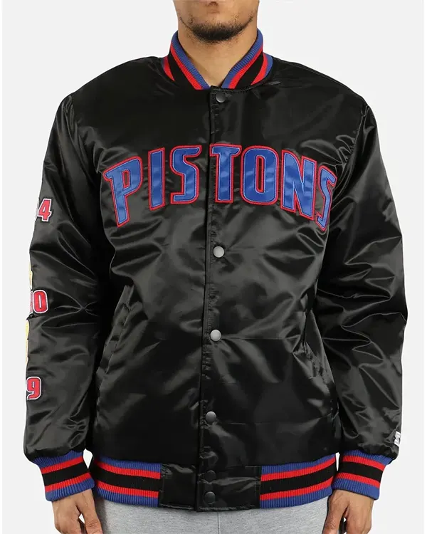 Detroit Pistons Finals Satin Jacket Detroit Pistons Finals Satin Jacket