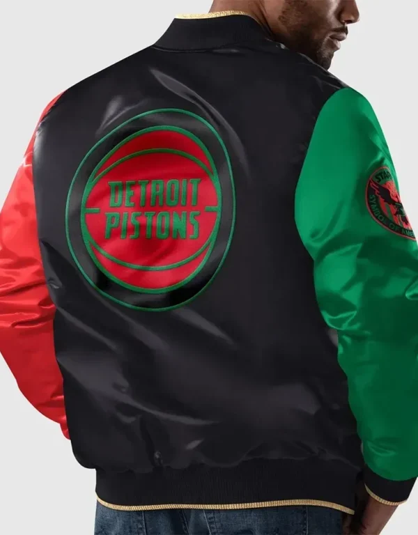 Ty Mopkins Detroit Pistons Black History Month Jacket