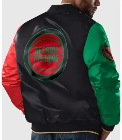 Detroit Pistons Ty Mopkins Black History Month Jacket