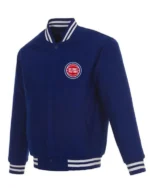 Detroit Pistons Varsity Royal Blue Wool Jacket