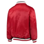 Detroit Red Wings Captain II Red Satin Jacket