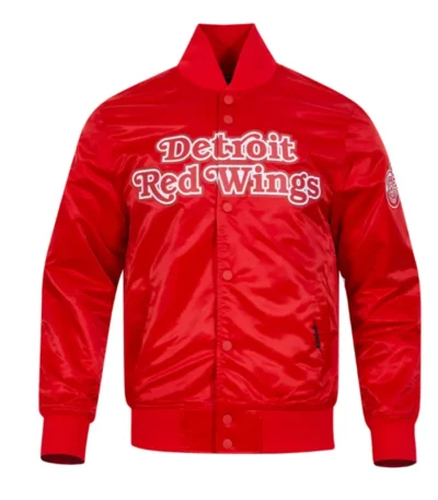 Detroit Red Wings Classic Satin Jacket