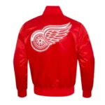 Detroit Red Wings Classic Satin Jacket