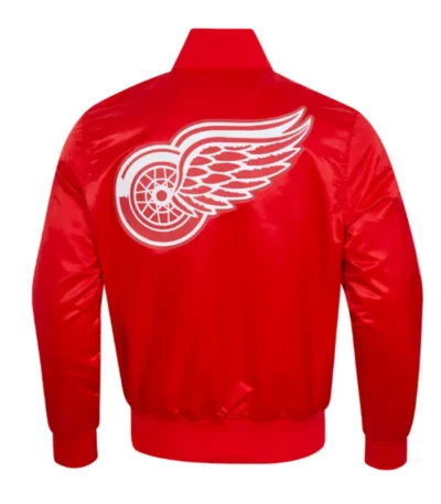 Detroit Red Wings Classic Satin Jacket