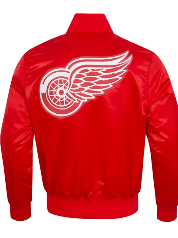Detroit Red Wings Classic Satin Jacket