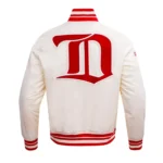 Detroit Red Wings Retro Classic Rib Satin Jacket