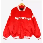 Detroit Red Wings Striped Red Jacket