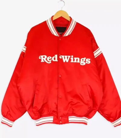 Detroit Red Wings Striped Red Jacket