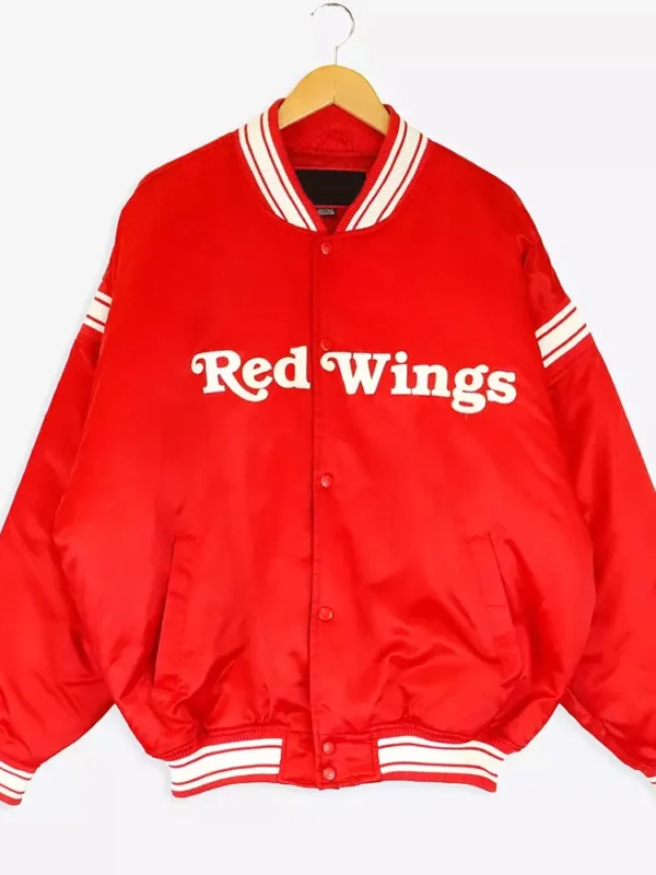 Detroit Red Wings Striped Red Jacket