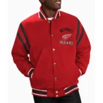Detroit Red Wings Tailback Red Varsity Jacket