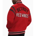 Detroit Red Wings Tailback Red Varsity Jacket