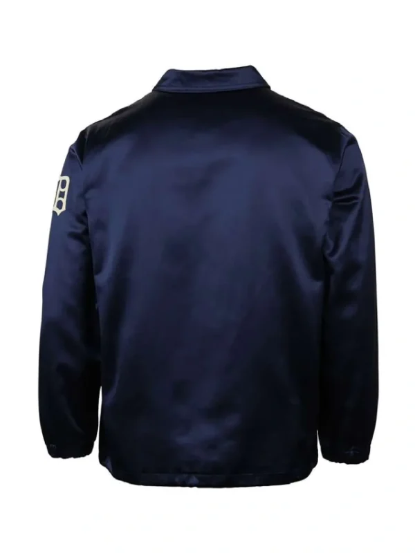 Detroit Tigers 1960 Navy Satin Windbreaker