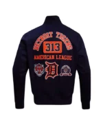 Detroit Tigers Area Code Navy Jacket
