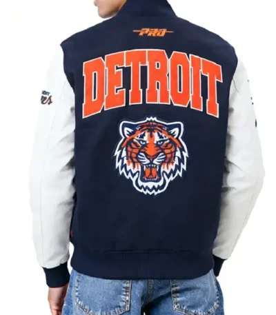 Detroit Tigers City Arch Varsity Jacket