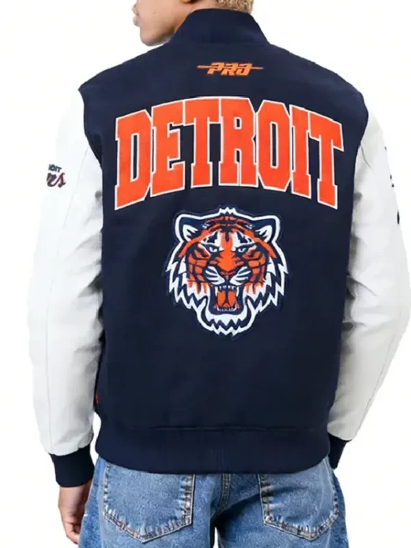 Detroit Tigers City Arch Varsity Jacket