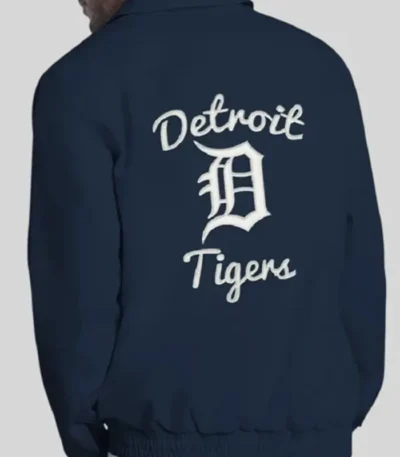 Detroit Tigers Franchise Navy Varsity Jacket